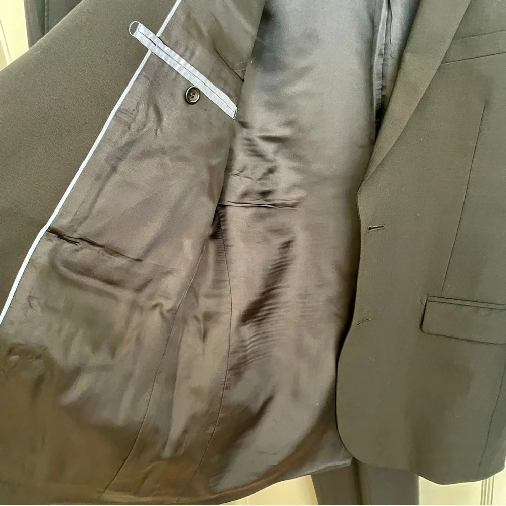 EMILE LAFAURIE Black Suit, Great Condition‎